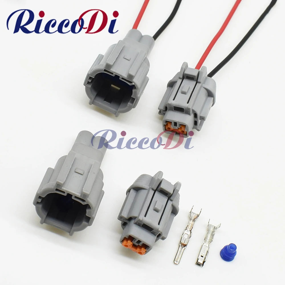 automotive fog light wiring connector for vehicle exterior lighting systems