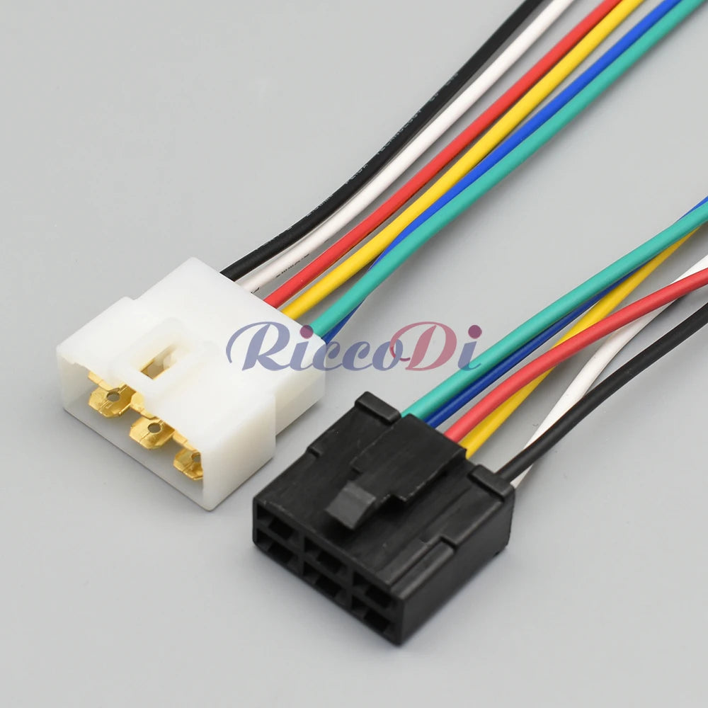 Automotive high current 6 pin female male connector plug series for PCB boards