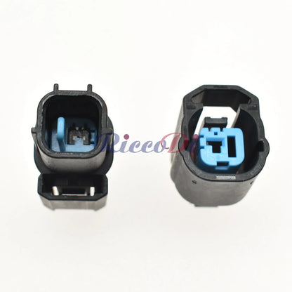 Durable automotive horn connector housing made for long term use in vehicle electrical systems