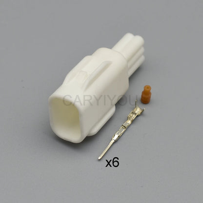 Automotive reversing radar wiring connector 6 pin male female