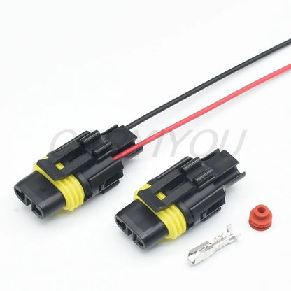 automotive daytime running light connector housing designed for reliable electrical performance