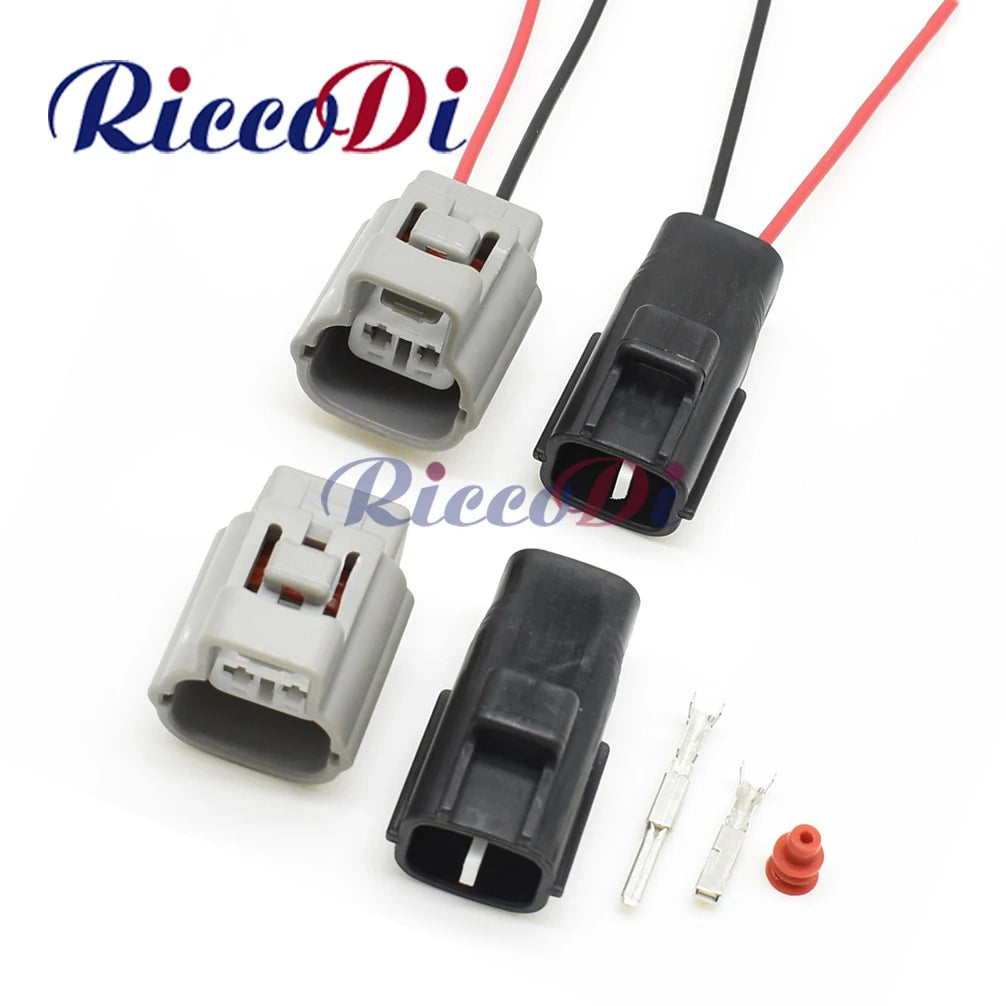 Automotive waterproof wire connector male and female for reliable vehicle electrical connections