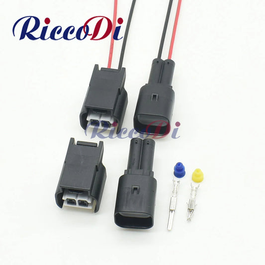 Automotive waterproof electrical socket housing wiring connector for vehicle electrical systems