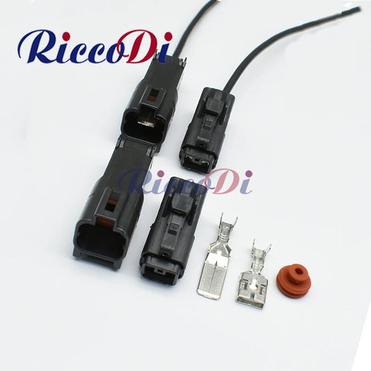 Automotive wire harness waterproof socket connector designed for sealed vehicle electrical connections