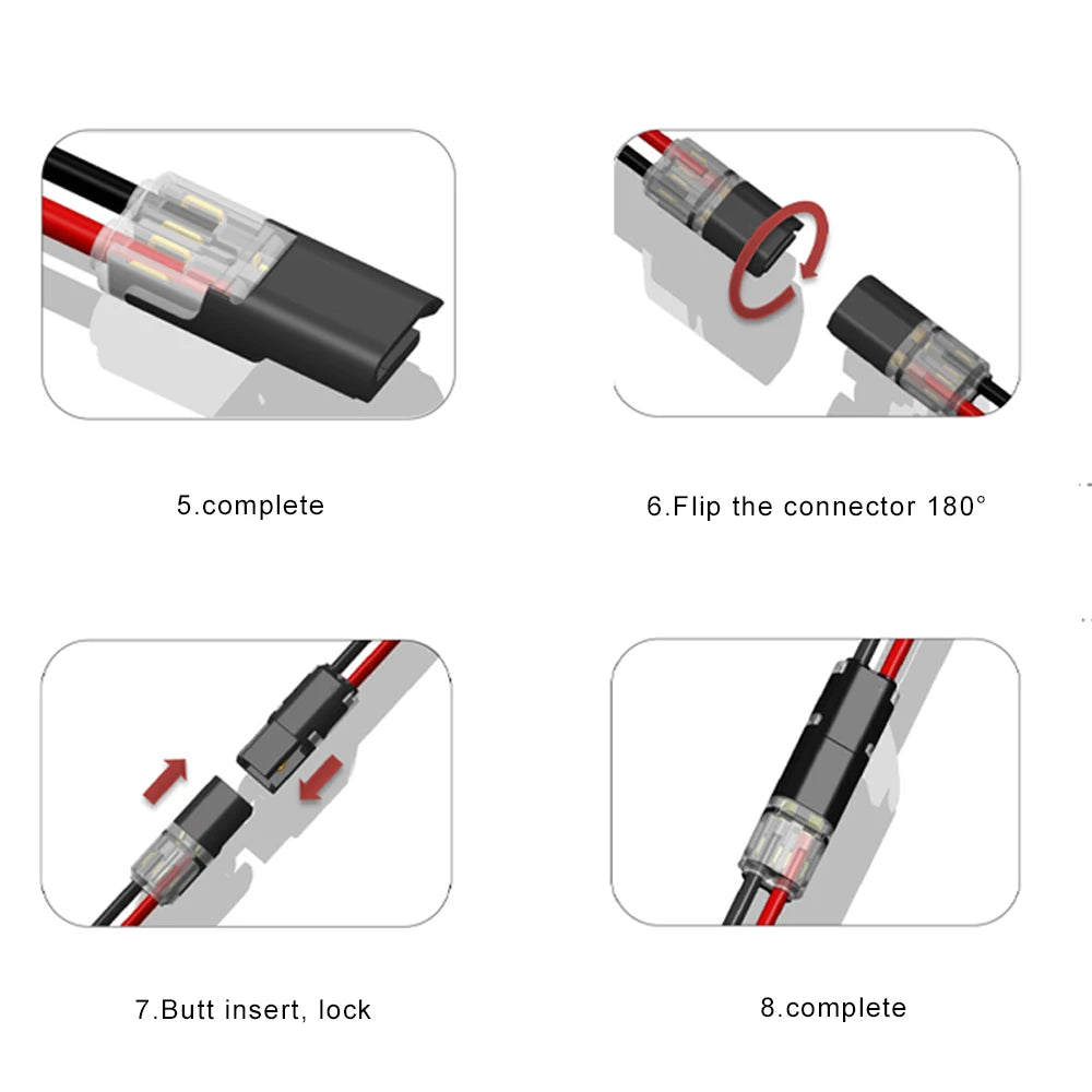 10PCS automotive electrical connector for car wire cables