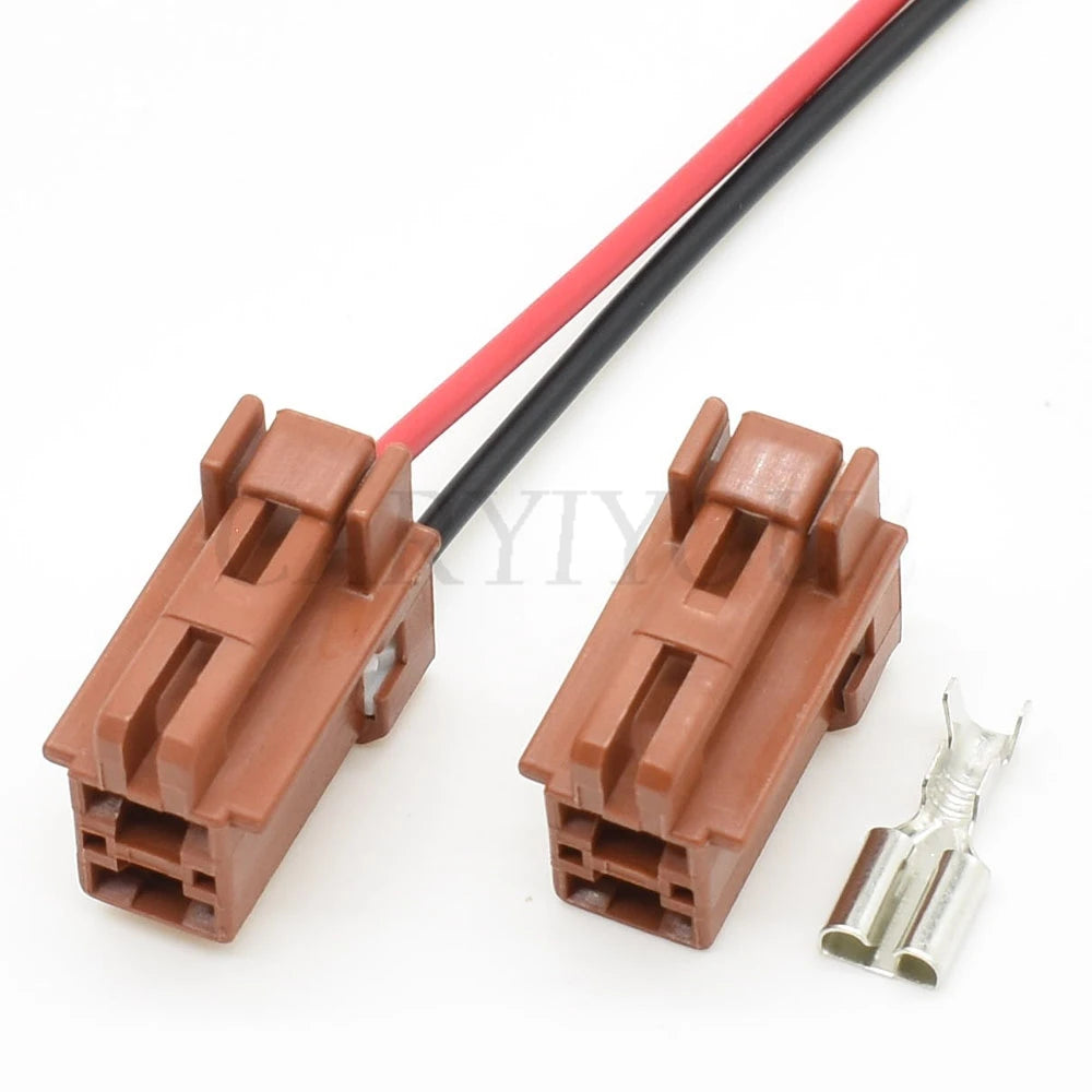 Automotive wire connector socket used in car wiring harness and electrical system applications