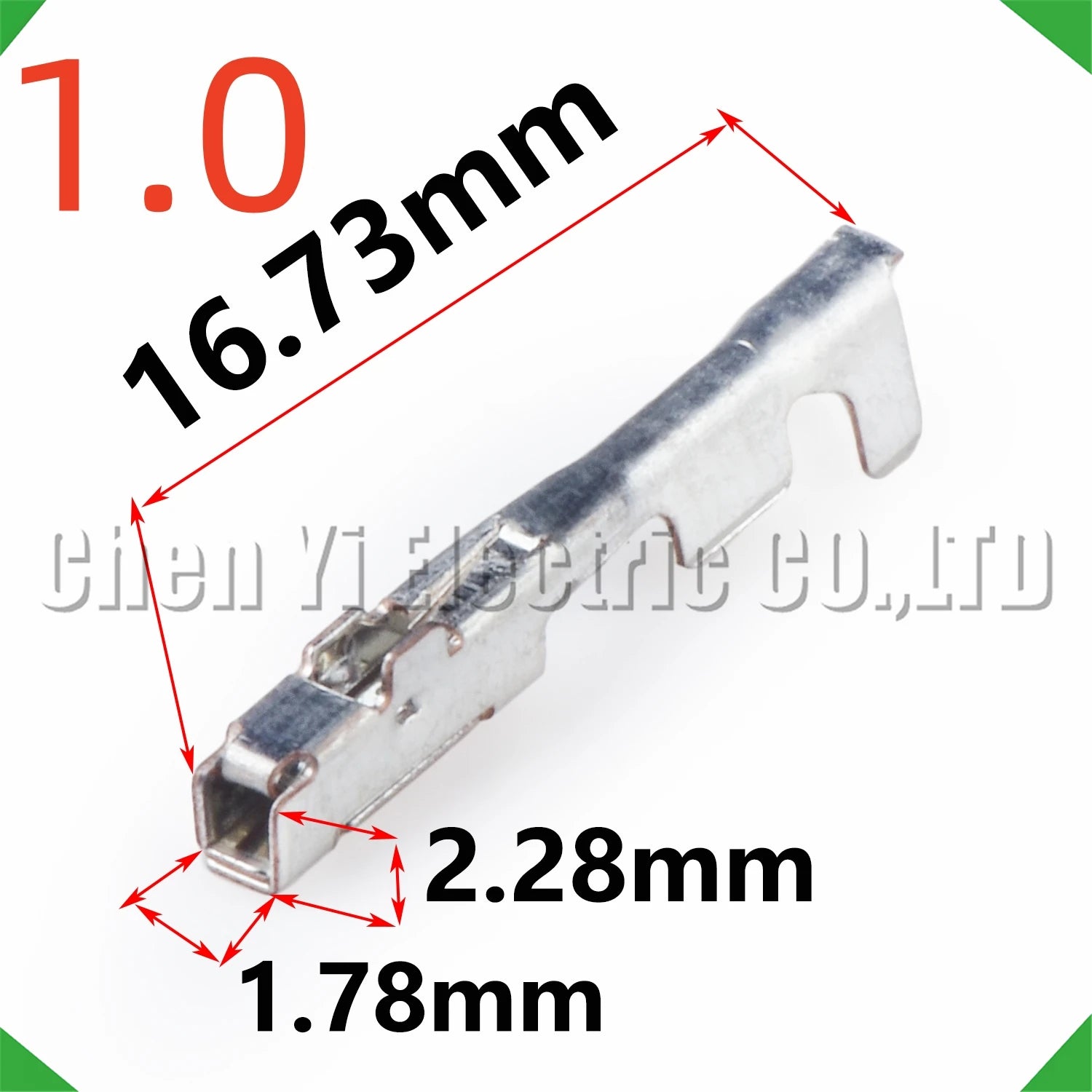 automotive wire harness crimp pin terminals