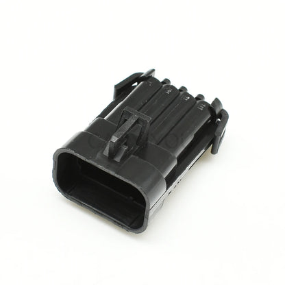 8 pin 1.5 series auto wire harness plastic housing waterproof male female socket locking structure
