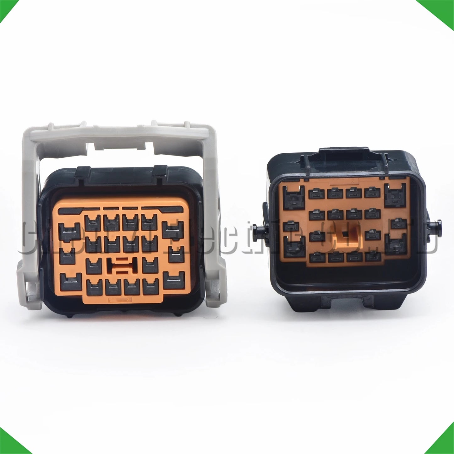 Automotive wire harness plug for engine headlight assembly, compatible with Hyundai and Kia vehicles
