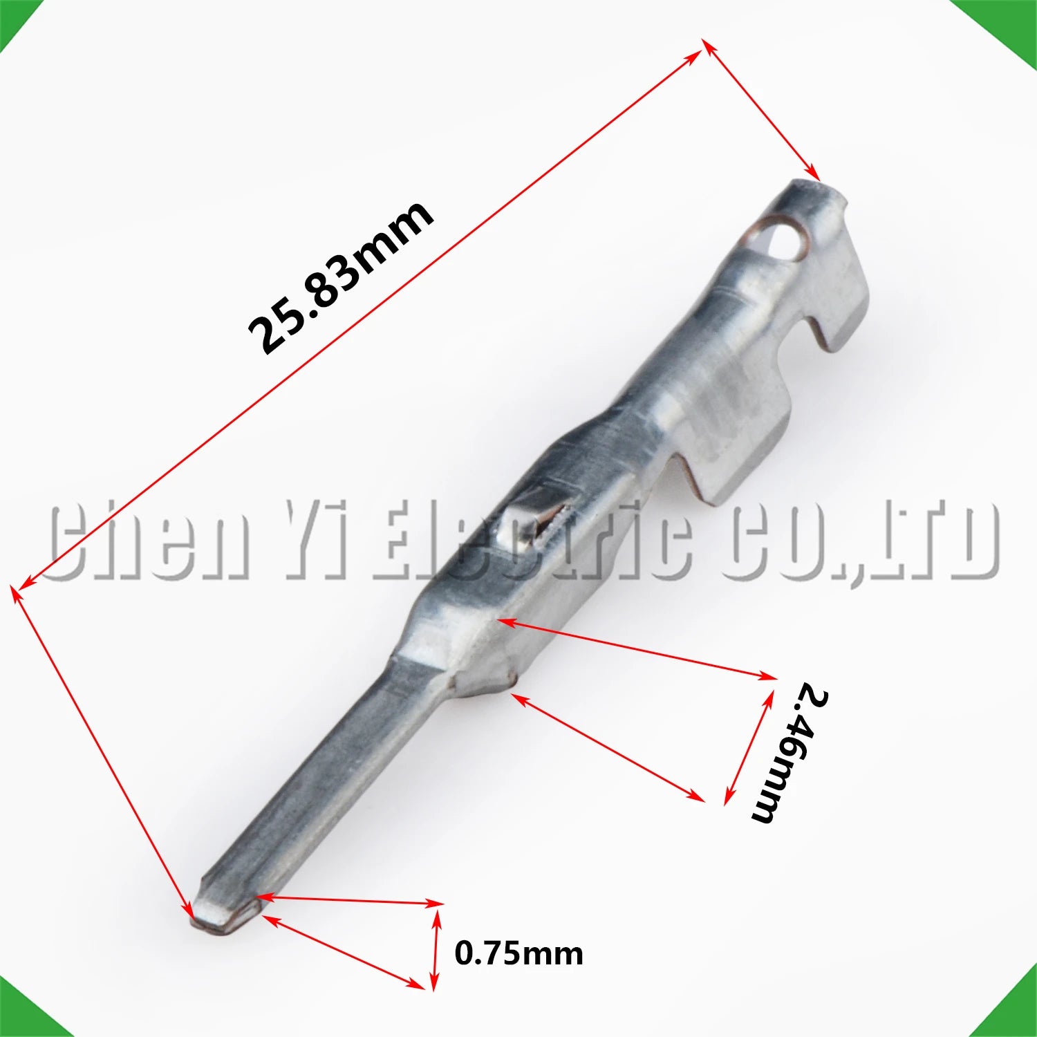automotive wire harness crimp terminal pins