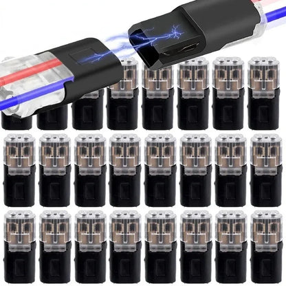 Automotive wire terminal connector for secure electrical connection