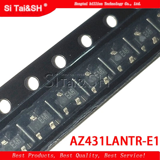 AZ431AN / AZ431LANTR-E1 SOT-23 adjustable voltage reference IC, suitable for precision voltage regulation and electronics projects