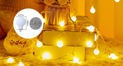 10M USB/Battery Power Ball LED String Lights Garland Lights Outdoor Lamp Wedding Garden Fairy Lights Christmas Decoration