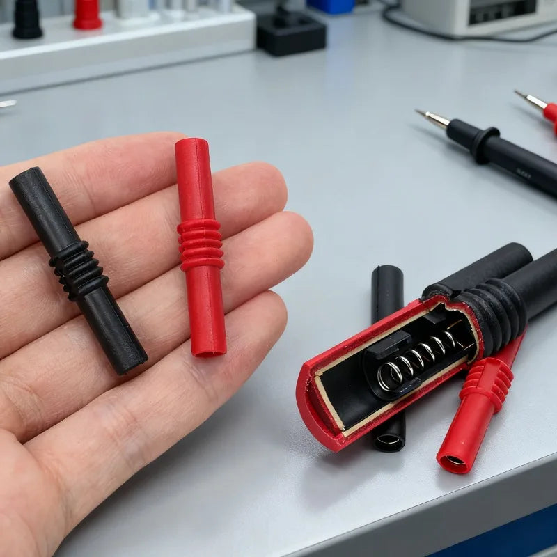Banana socket extension power adapter