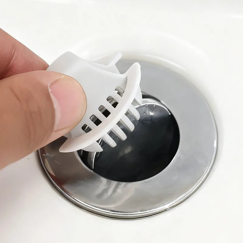Bathroom sink drain protector easy cleaning removable design