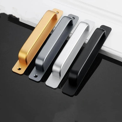 Adhesive bathroom handle for door and drawer