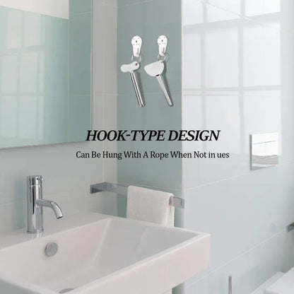 Toothpaste squeezer tool for bathroom use