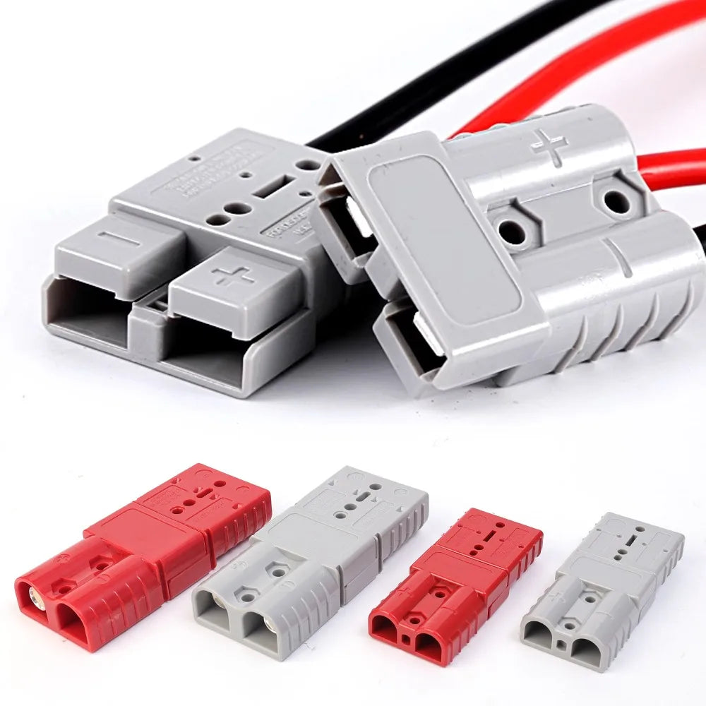 Forklift battery extension line and energy link cable for charging