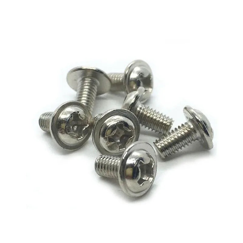 DIY 32650 LiFePO4 battery screw nuts with pad for secure mounting