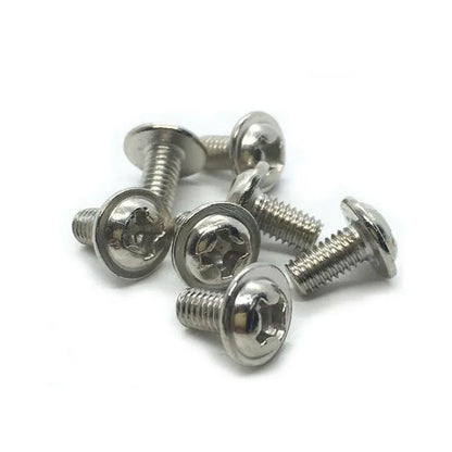 DIY 32650 LiFePO4 battery screw nuts with pad for secure mounting