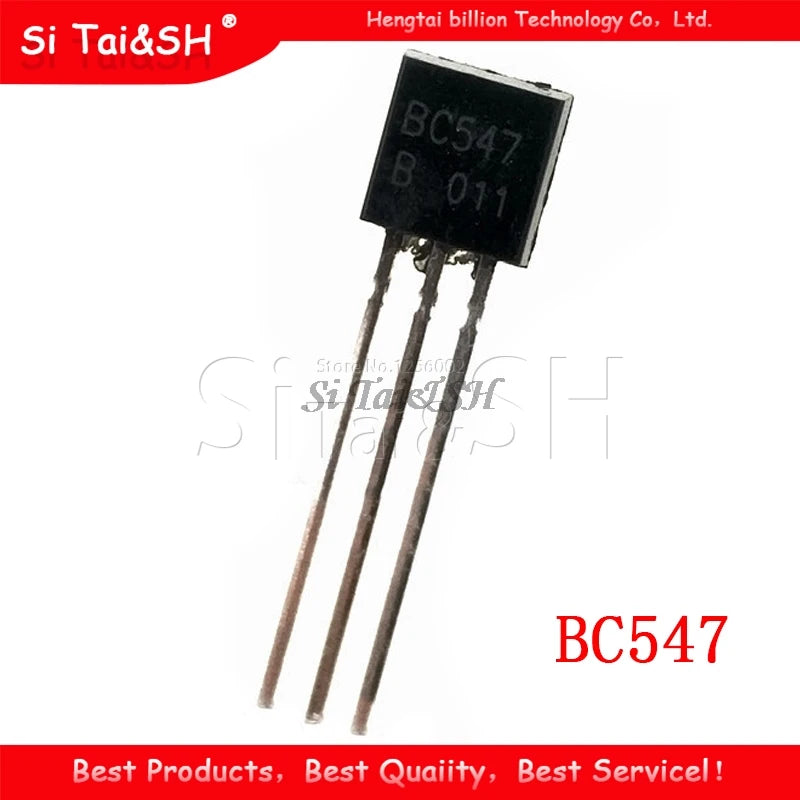 BC547 BC557 TO-92 NPN PNP transistor assorted kit including BC547B BC557B for electronics projects