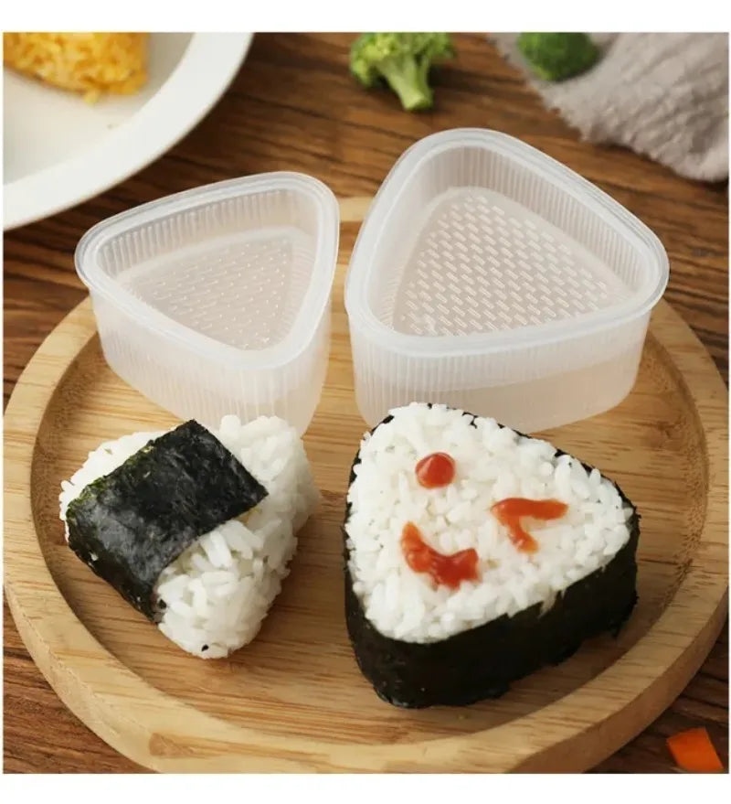 Sushi tool set for bento and rice ball moulding