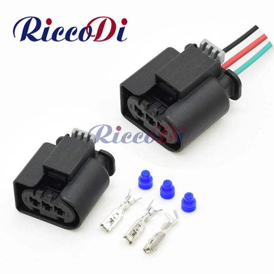 3-Pin female automotive waterproof connector 10010818 wire harness plug 09444034 09444031 4310CIKC 736584 for Benz