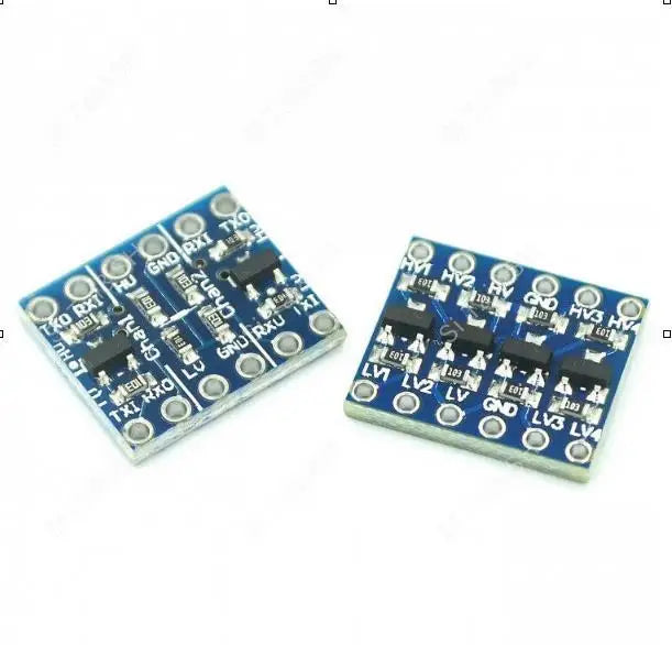 Bi-directional logic level shifter 4-channel two-way voltage converter module for Arduino and microcontroller projects