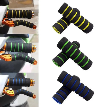 Soft foam handlebar grip cover for bicycle and e-bike non-slip comfort