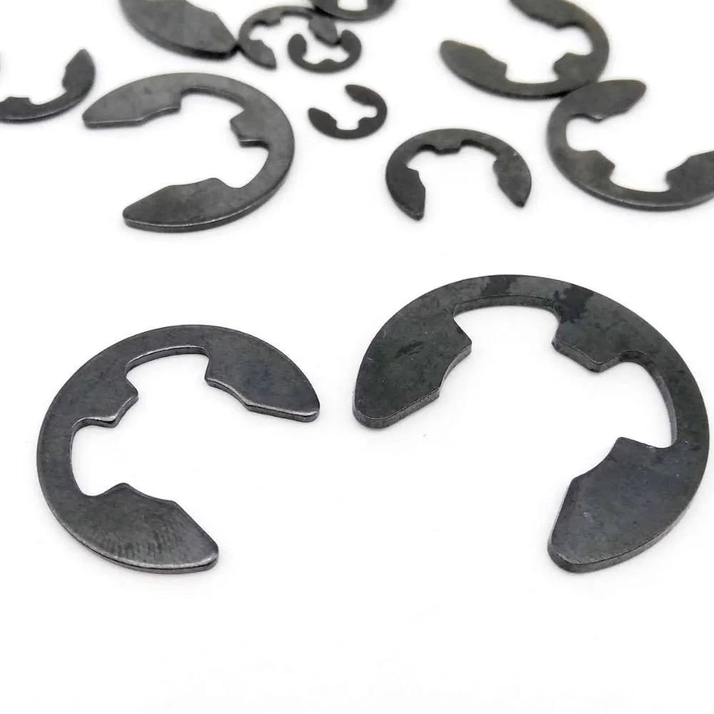 black-65mn-steel-e-clip-circlip-retaining-ring-washer