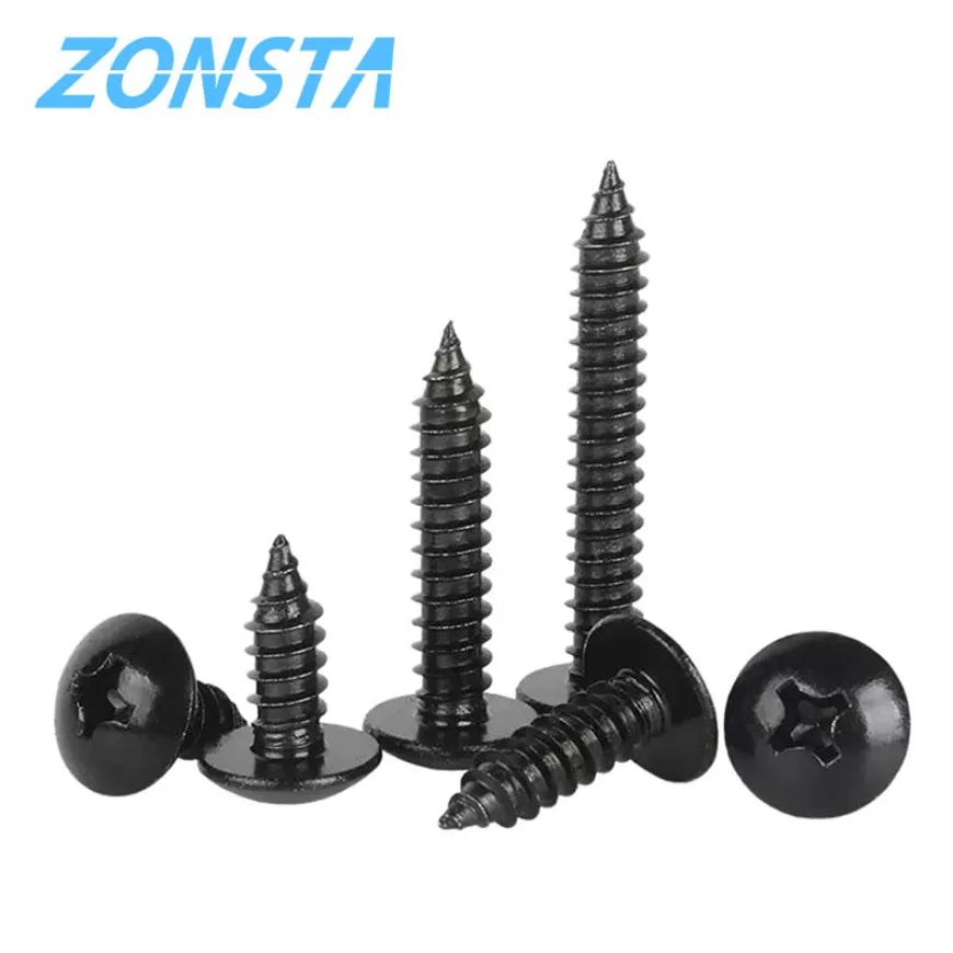 black-carbon-steel-phillips-truss-head-screw-m5