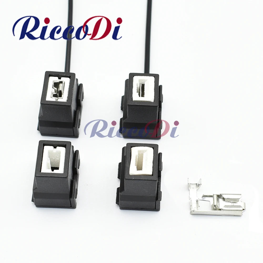 1 pin black ceramic connector with terminal designed for reliable electrical connections in automotive applications