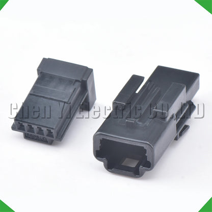 Black automotive 4 pin connector plug