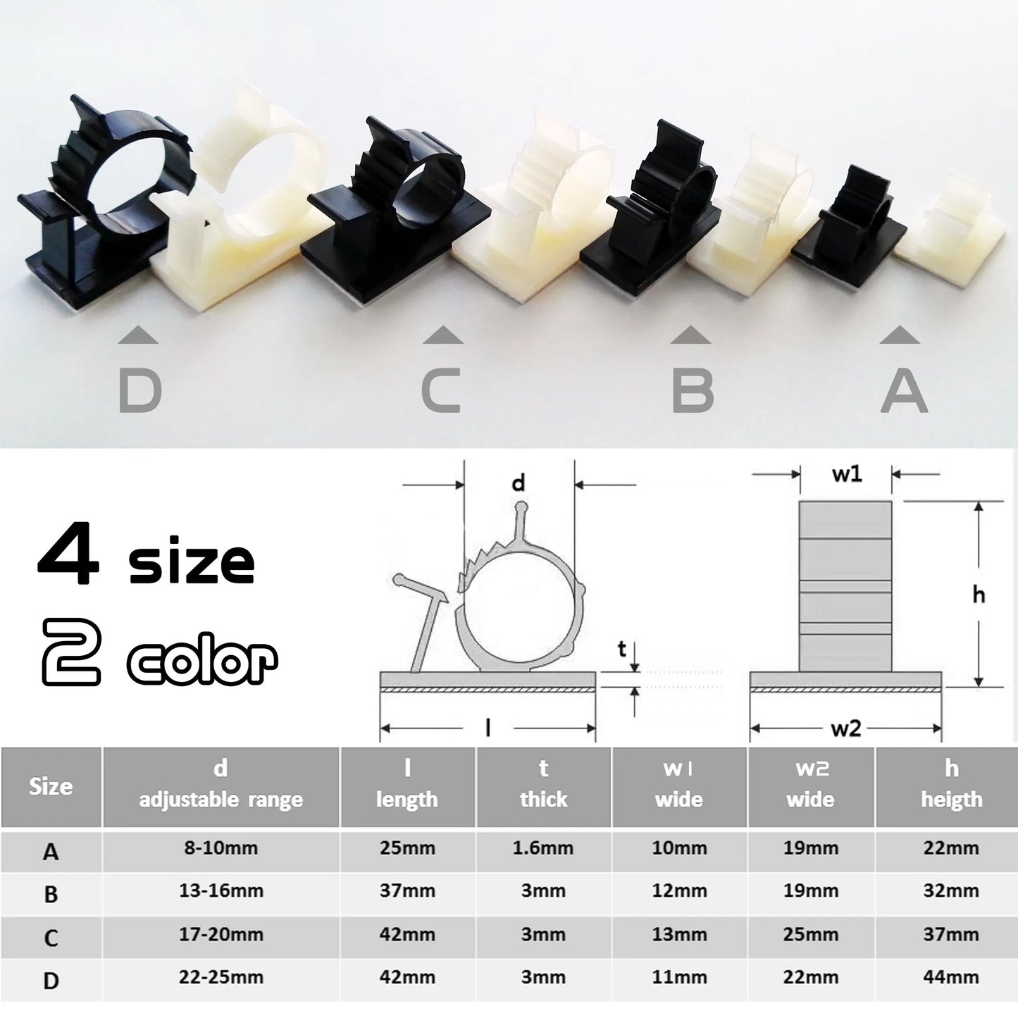 black-white-nylon-self-adhesive-cable-clamp