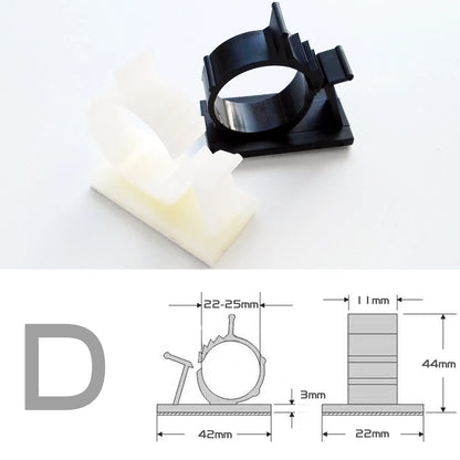 black-white-wire-cord-clamp-fixer