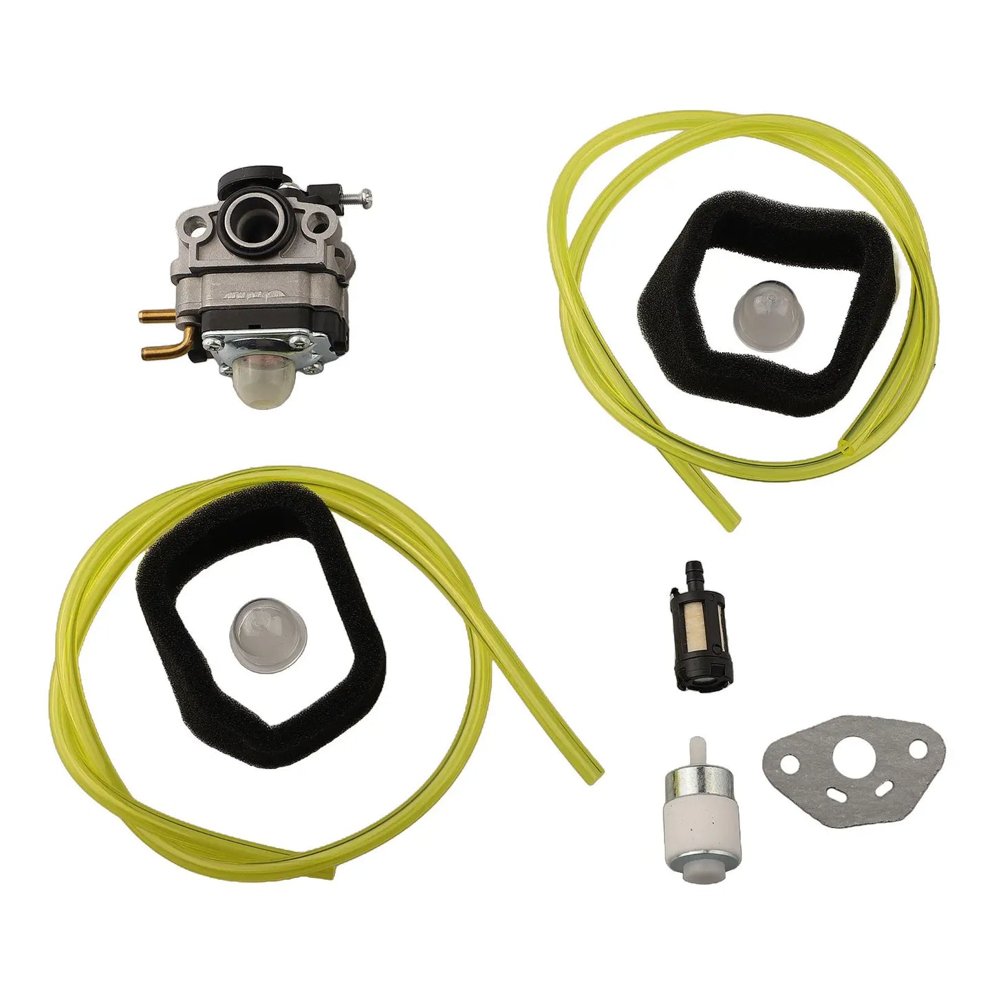 Structure of 25cc carburetor for BM25CSAC string trimmer, durable material for long-lasting use