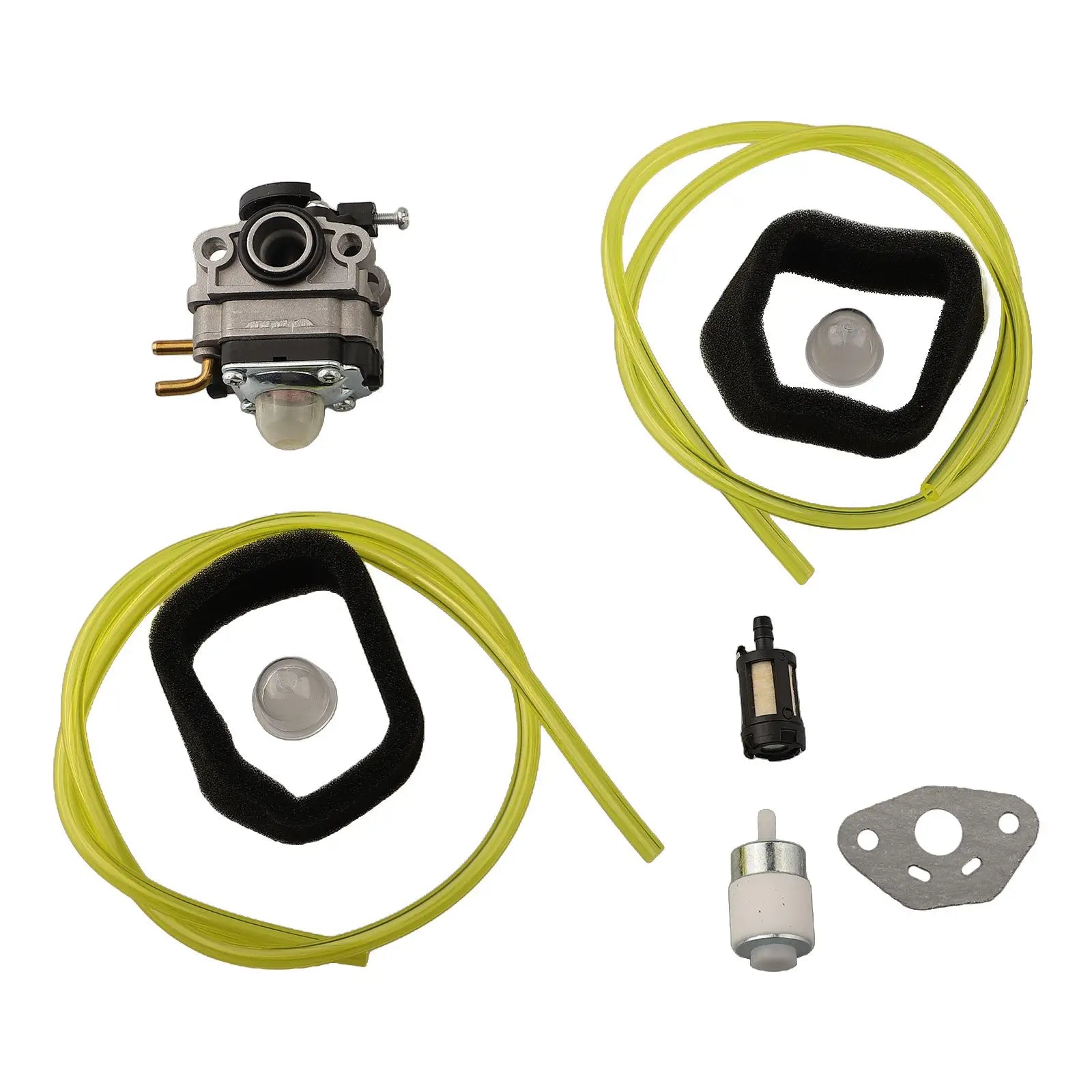 Structure of 25cc carburetor for BM25CSAC string trimmer, durable material for long-lasting use