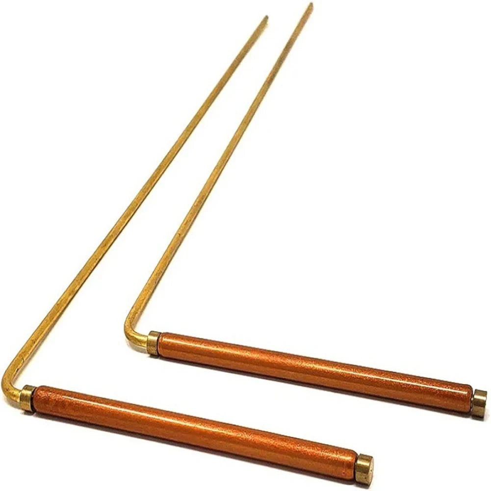 Brass Divining Rods for Metal Detector, Dowsticks for Divination and T ...