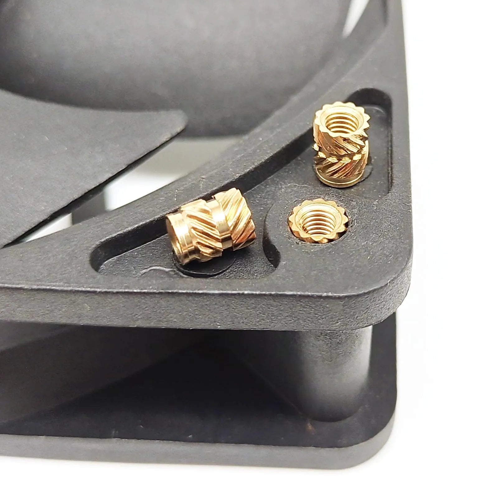 brass_insert_nut_heat_injection_molding