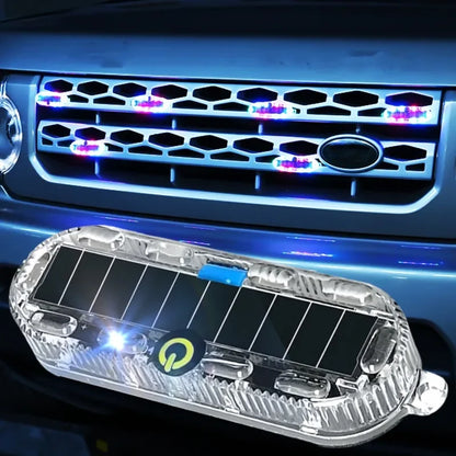 Breathing mode solar LED tail flashing light