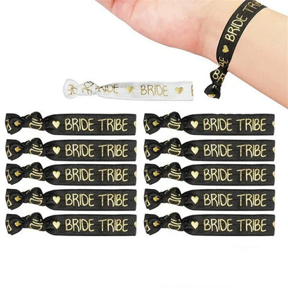 Bride to be wristband bracelet for hen party decoration