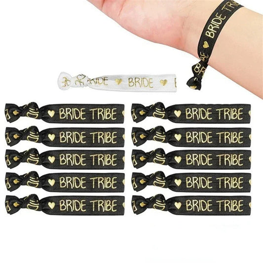Bride to be wristband bracelet for hen party decoration