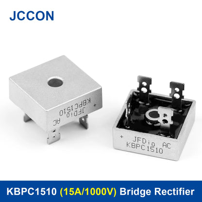 Bridge rectifier diode 15A 1000V for air conditioner and welding machine, high-efficiency power conversion