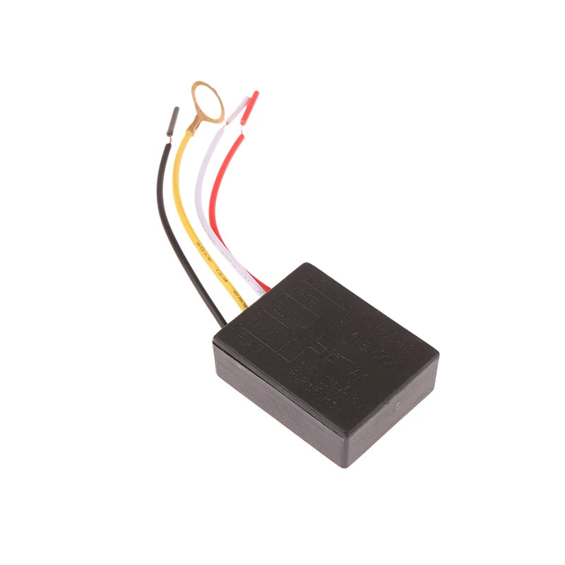 Touch control sensor for bulb lamp table light parts with on/off functionality