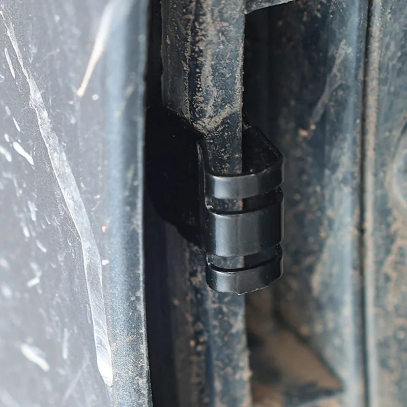 Fastener clip kit for bumper and mudguard