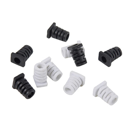 Rubber cable gland strain relief connector