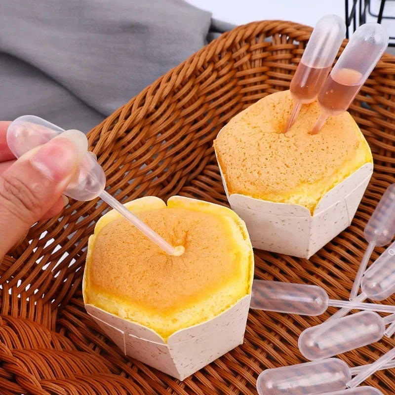 Dropper pipette for cake and dessert decoration