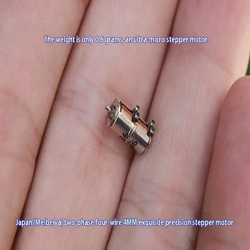 Stepping motor for digital camera lens precision control