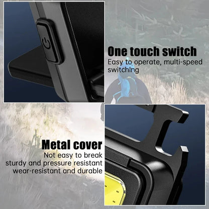 Portable LED lantern for camping and hiking