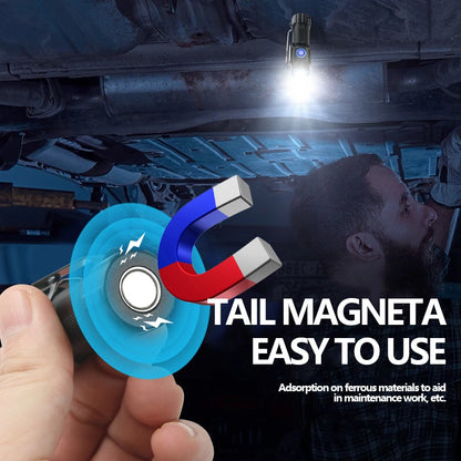 Ultra bright LED flashlight for camping and hunting